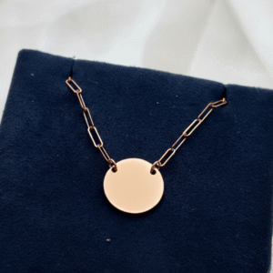 1 The mini coin necklace